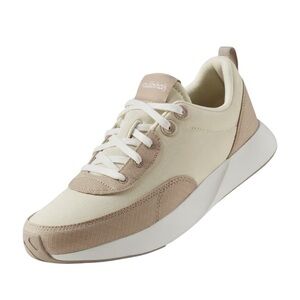 New Allbirds courier sneaker in cream/ tan